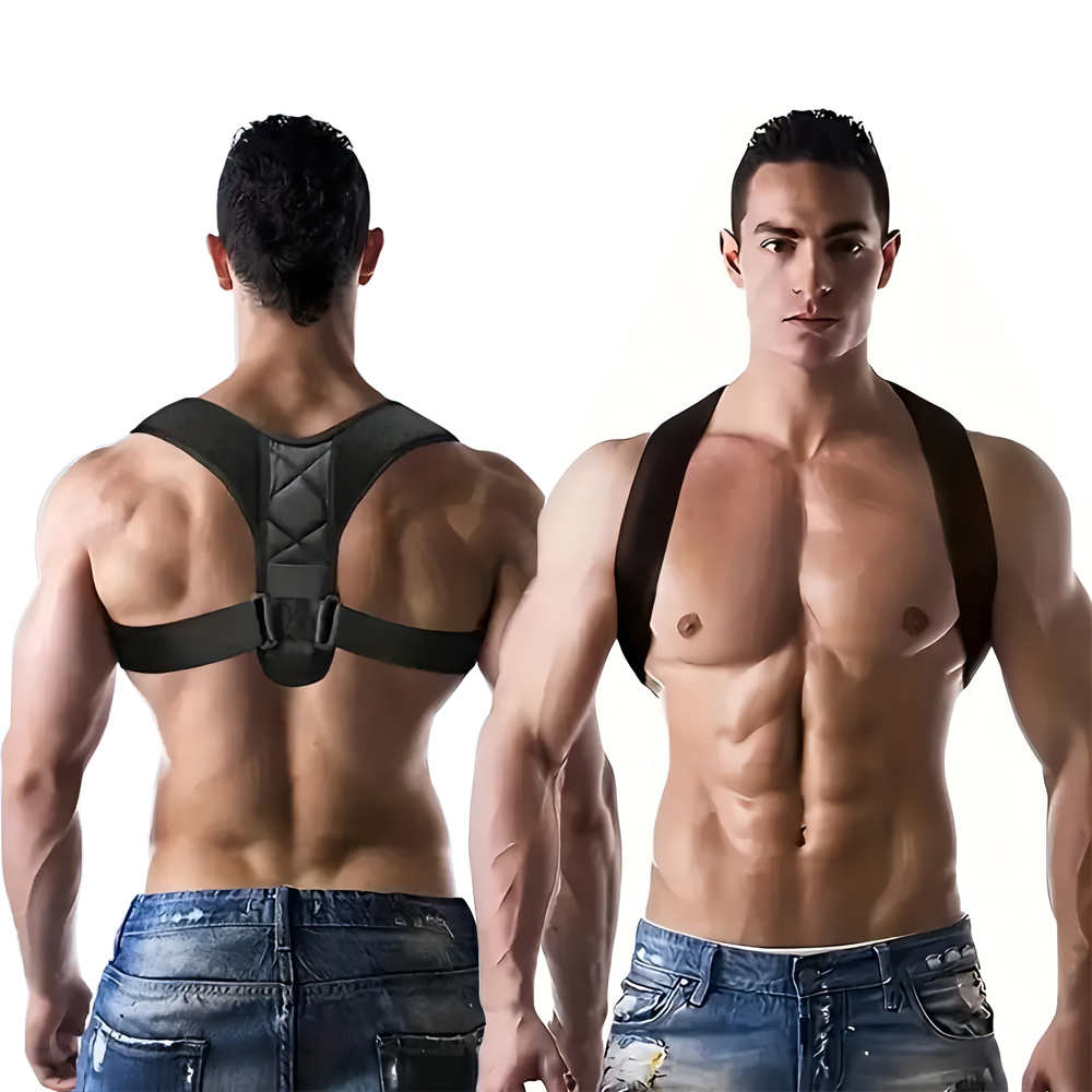 Posture Corrector Back Brace - حزام تصحيح وضعية الظهر، مصحح الحدباء