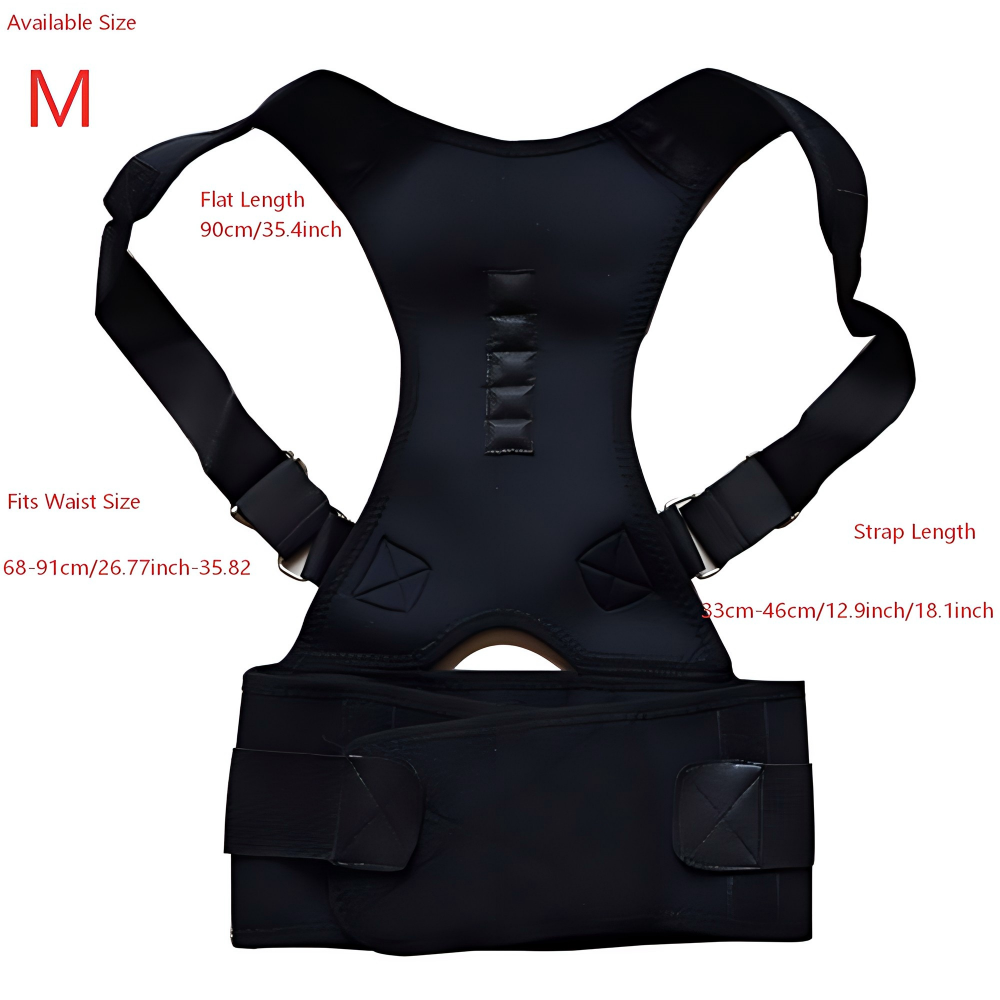 مصحح وضعية مغناطيسي للبالغين،  - مراجعة Posture Corrector Back Brace وسعره