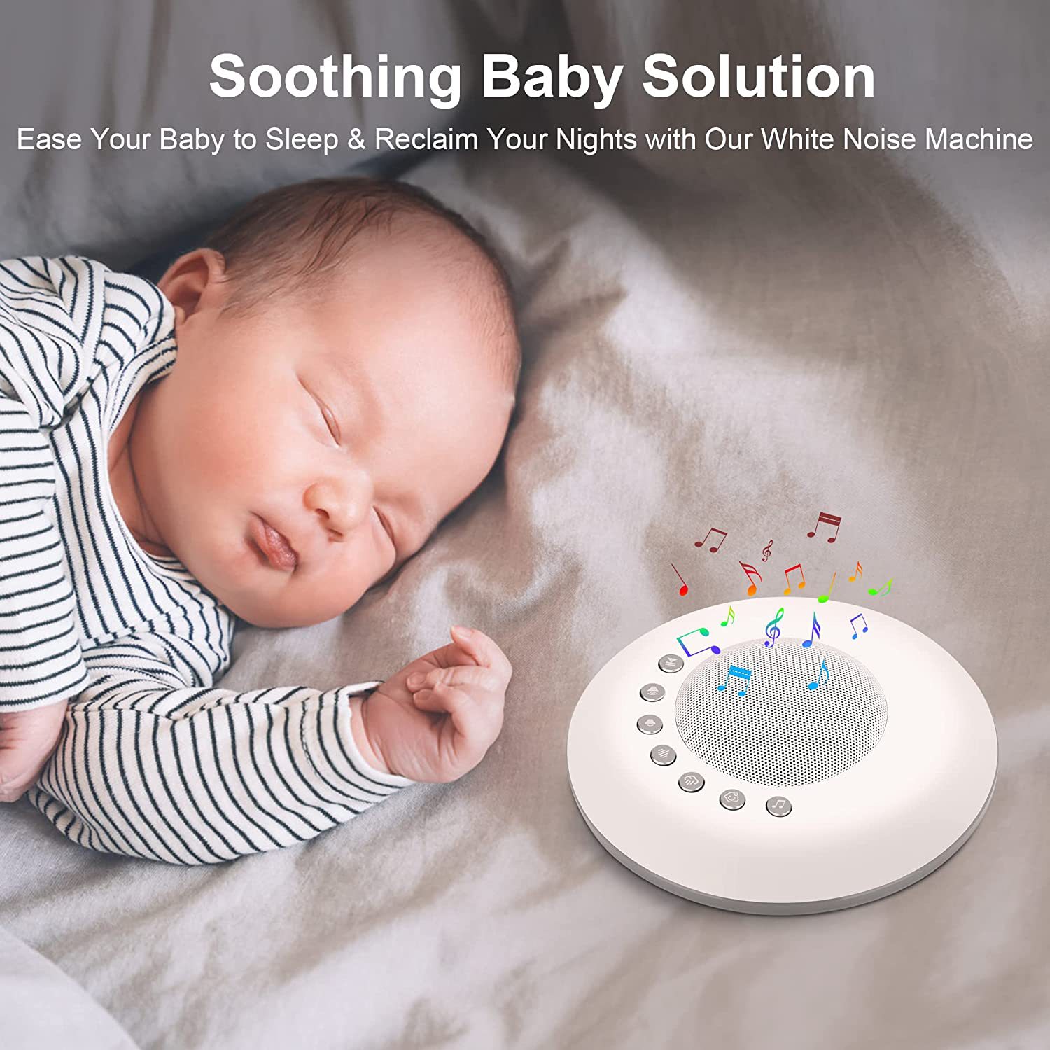 جهاز صوت الضوضاء البيضاء للأطف - مراجعة White Noise Machine Sleep وسعره
