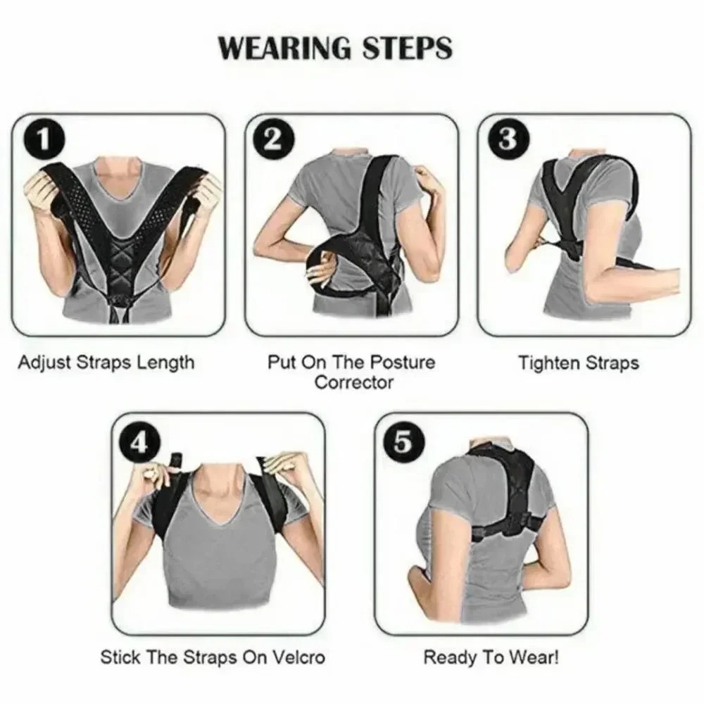 مصحح الوضعية الاحترافي لآلام ا - مراجعة Posture Corrector Back Brace وسعره