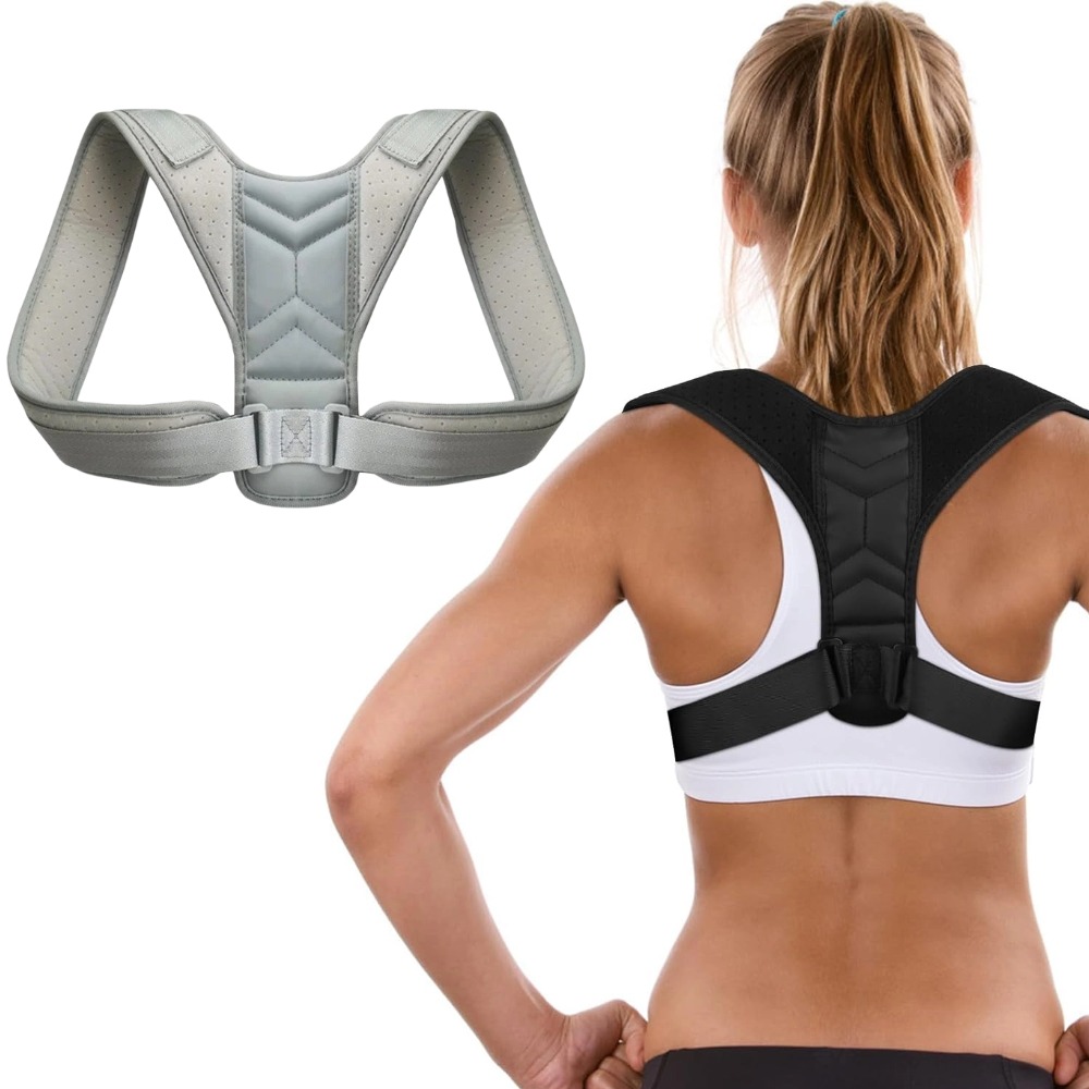 جديد قابل للتعديل مصحح الوضعية - مراجعة Posture Corrector Back Brace وسعره