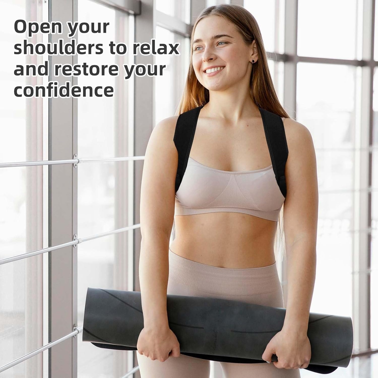 جديد قابل للتعديل مصحح الوضعية - مراجعة Posture Corrector Back Brace وسعره