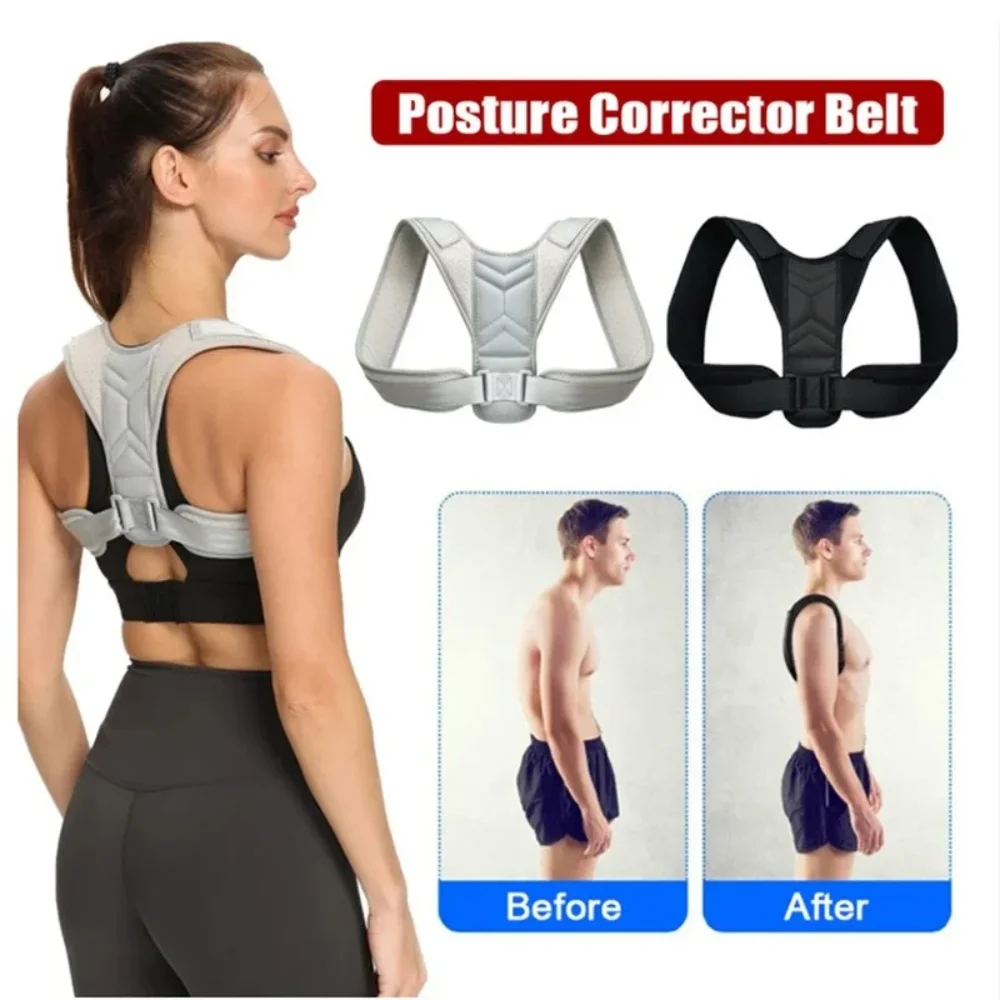 جديد قابل للتعديل مصحح الوضعية - مراجعة Posture Corrector Back Brace وسعره