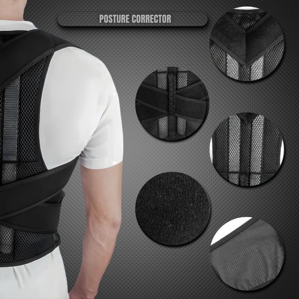 مصحح وضعية الجسم للرجال والنسا - مراجعة Posture Corrector Back Brace وسعره