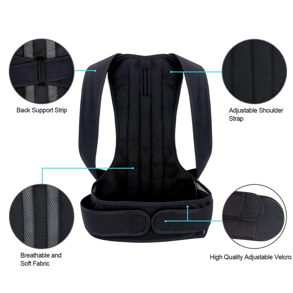 مصحح وضعية الجسم للرجال والنسا - مراجعة Posture Corrector Back Brace وسعره
