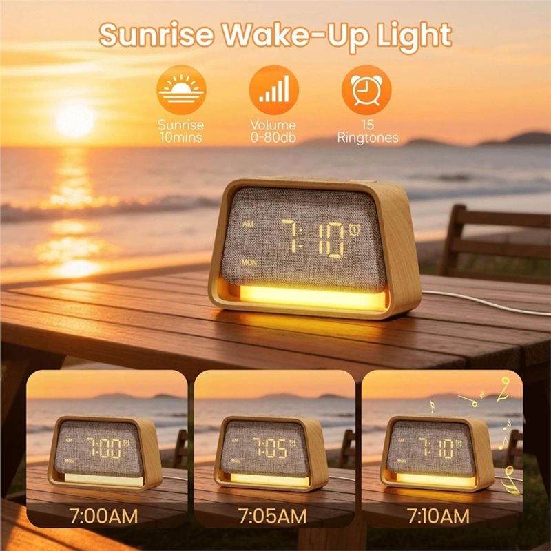 جهاز صوت الضوضاء البيضاء، ساعة - مراجعة White Noise Machine Sleep وسعره