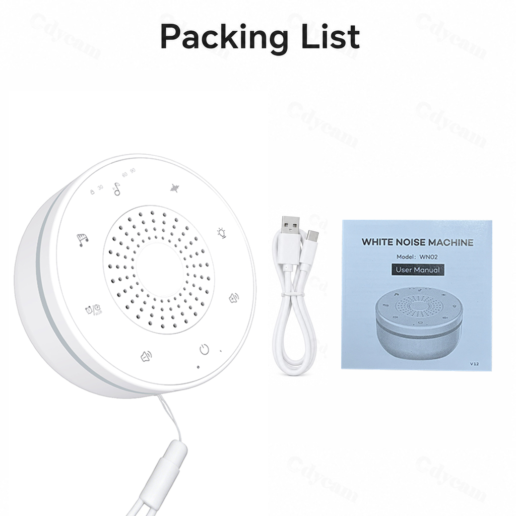 جهاز ضوضاء بيضاء للأطفال قابل  - مراجعة White Noise Machine Sleep وسعره
