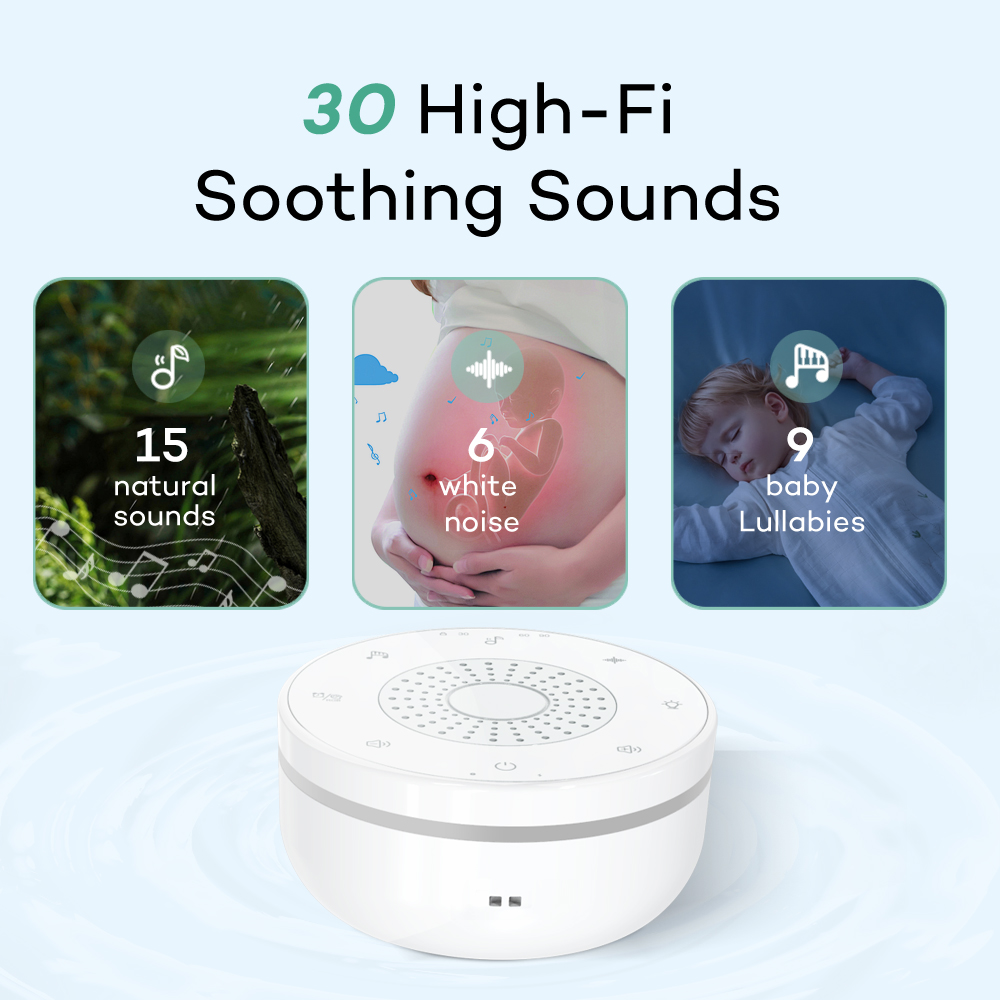جهاز ضوضاء بيضاء للأطفال قابل  - مراجعة White Noise Machine Sleep وسعره