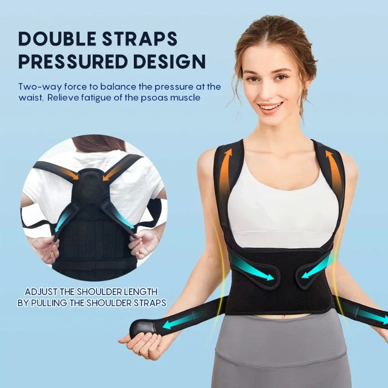 مصحح وضعية الظهر للرجال والنسا - مراجعة Posture Corrector Back Brace وسعره