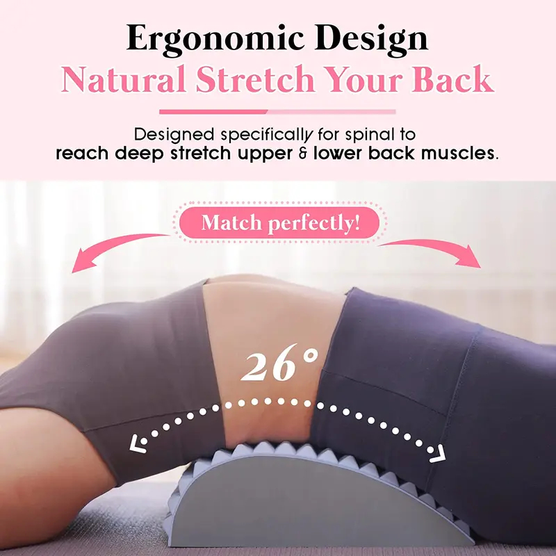 وسادة تمديد الظهر لتخفيف آلام  - مراجعة Posture Corrector Back Brace وسعره
