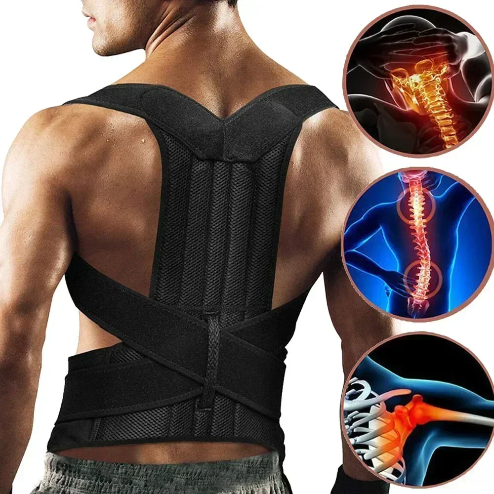 مصحح وضعية الظهر للنساء والرجا - مراجعة Posture Corrector Back Brace وسعره