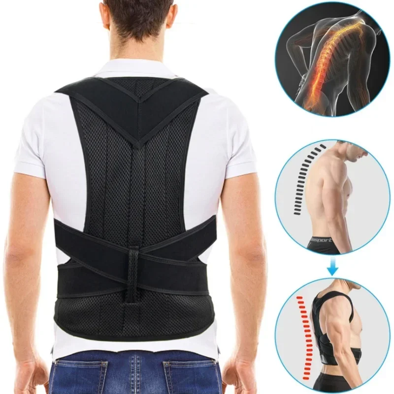 مصحح وضعية الظهر للنساء والرجا - مراجعة Posture Corrector Back Brace وسعره