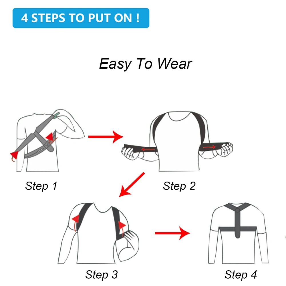 حزام تصحيح وضعية الظهر، مصحح ا - مراجعة Posture Corrector Back Brace وسعره